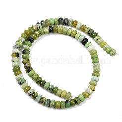 Natur Serpentin Perlen Stränge&nbsp;G-L647-D09-4x6mm