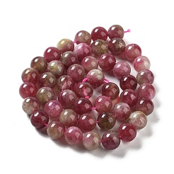 Natürliche Jade-Imitation Wassermelonen-Turmalin-Perlenstränge&nbsp;G-NH0006-A01-02-1
