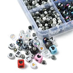 DIY-Sets zur Herstellung von Armbändern aus Acryl- und Kunststoffperlen&nbsp;DIY-FS0006-42