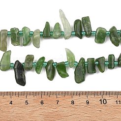 Natur Jaspis Perlen Stränge&nbsp;G-F821-C03-01