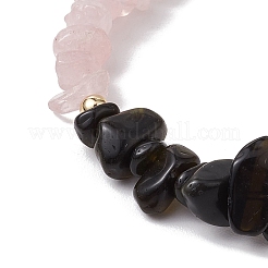 Stretch-Armbänder mit Krebswächter-Edelsteinen&nbsp;BJEW-JB11108-06