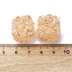 Harz Strass Perlen&nbsp;OACR-U009-01C