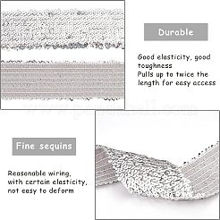Kettenrollen aus Polyesterpailletten&nbsp;OCOR-FG0001-15B