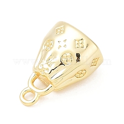 Messing Anhänger & Charms&nbsp;KK-U054-01G-04