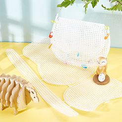 Kunststoff-Mesh-Segeltuch-Beutel-Sets&nbsp;DIY-WH0185-33