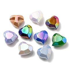 Placcatura uv perline acriliche iridescenti arcobaleno&nbsp;OACR-P010-03