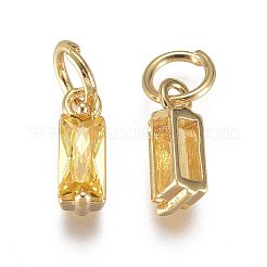 Ottone micro spianare fascino zirconi&nbsp;X-ZIRC-F111-03G