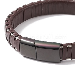 Lederband Kordel Armband & Armreif&nbsp;BJEW-E352-11D-B
