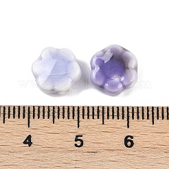 Perles rondes en porcelaine émaillée&nbsp;X-PORC-R003-01