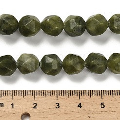 Natürliche chinesische Jade Perlen Stränge&nbsp;G-G203-08G