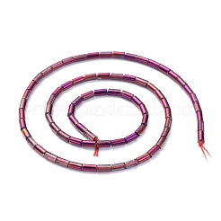 Chapelets de perles en verre électroplaqué&nbsp;EGLA-K014-B-FP04