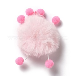 Accessoires décoratifs elfes en briquettes de laine imitation polyester doux&nbsp;LS-DIY-F115-01C