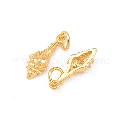925 ciondolo a forma di conchiglia in argento sterling&nbsp;STER-I023-01G-02