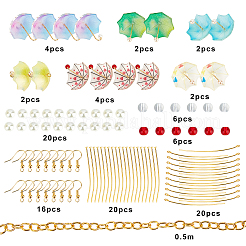 Kits de fabrication de boucles d'oreilles bricolage&nbsp;DIY-SC0013-96