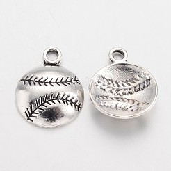 Pendenti in lega di zinco di stile tibetano&nbsp;X-TIBEP-R334-078AS-RS