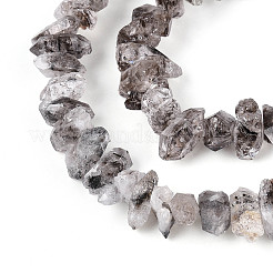 Stränge natürlicher Herkimer-Diamantperlen&nbsp;G-T144-A08-01