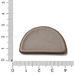 Cabochon in resina opaca floccata&nbsp;RESI-K033-07F