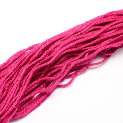Blended Knitting Yarns, Camellia, 2mm, about 47g/roll, 5rolls/bundle, 10bundles/bag