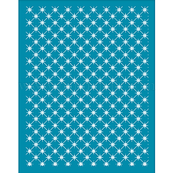 Olycraft 4x5,[5] cm Kreuzfliesen-Tonschablonen, Sterngitter, Siebdruck für Polymer-Ton, Streifen-Siebdruckschablonen, Netz-Transfer-Schablonen für Polymer-Ton, Schmuckherstellung