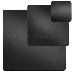3 tablero de visualización de acrílico de 3 estilos., placa fotográfica, accesorios de fotografía, cuadrado, negro, 99~300x100~300x1.5~2mm, 1pc / estilo