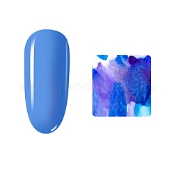 7ml de gel pour les ongles, pour la conception d'art d'ongle, Dodger bleu, 3.2x2x7.1 cm, contenu net: 7ml