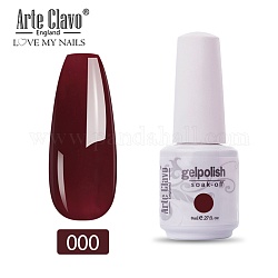 8ml Special Nail Gel, for Nail Art Stamping Print, Varnish Manicure Starter Kit, Coconut Brown, Bottle: 25x66mm
