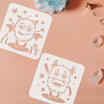 Hollow Out Drawing Painting Stencils Sets For Teen Boys Girls Diy