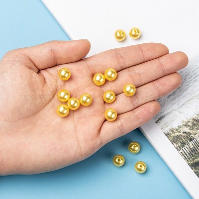 Perles acryliques de perles d'imitation&nbsp;PL612-6-1