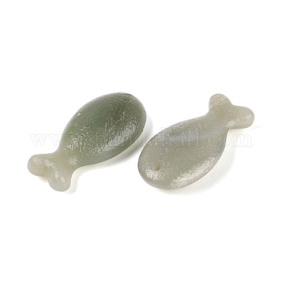 Anhänger aus natürlichem Hetian-Jade&nbsp;G-N371-07B-01-1