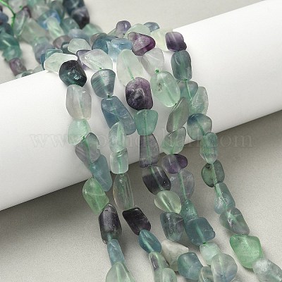 Natürlichen Fluorit Perlen Stränge&nbsp;G-G018-62D-1