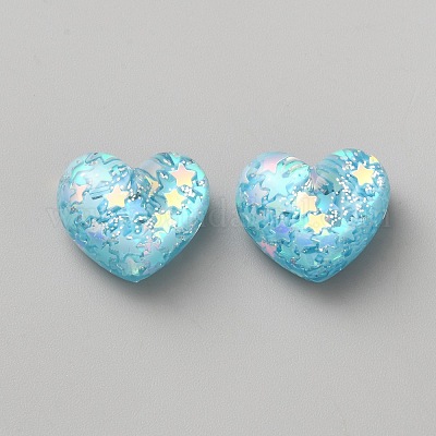 Harz Cabochons&nbsp;RESI-WH0028-27D-1