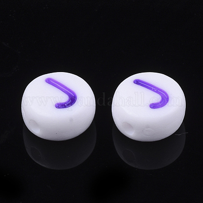 Perles acryliques initiales&nbsp;X-OACR-E001-20J-1