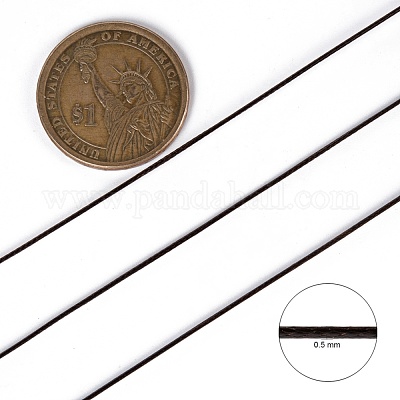 Cordon de polyester ciré&nbsp;YC-0.5mm-111-1