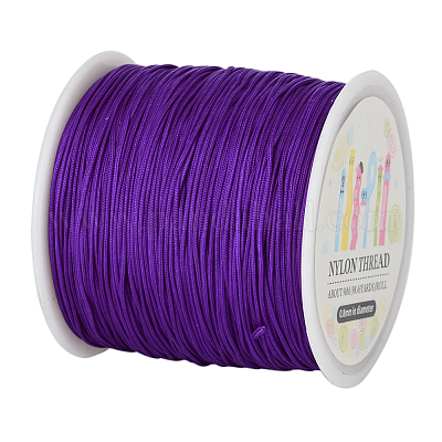 Cordón trenzado de nailon&nbsp;NWIR-JP0009-0.8-676-1