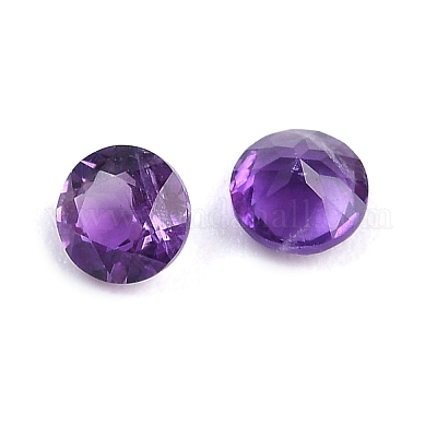 Facettierte natürliche Amethyst-Cabochons&nbsp;G-I295-05C-06-1