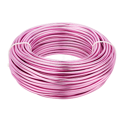 BENECREAT 9 Gauge(3mm) Aluminum Wire 82 Feet(25m) Bendable Metal Sculpting Wire Jewelry Craft Wire for Bonsai Trees AW-BC0007-3.0mm-20-1