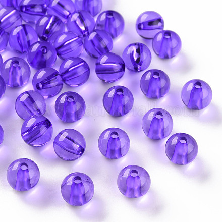 Perles en acrylique transparente MACR-S370-A10mm-748-1