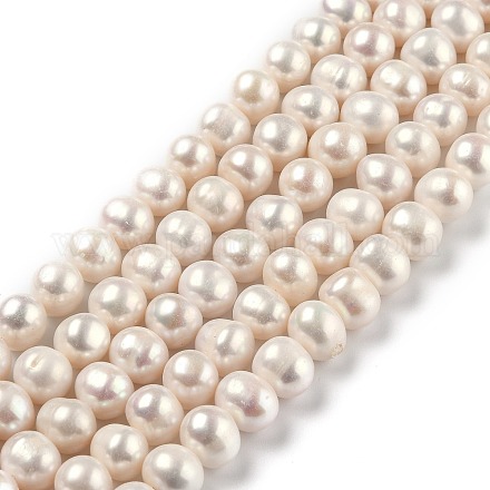 Natural Cultured Freshwater Pearl Beads Strands PEAR-L033-29-1