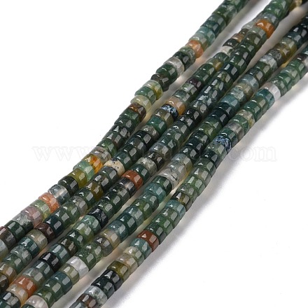 Chapelets de perles en agate indienne naturelle G-P468-10-1