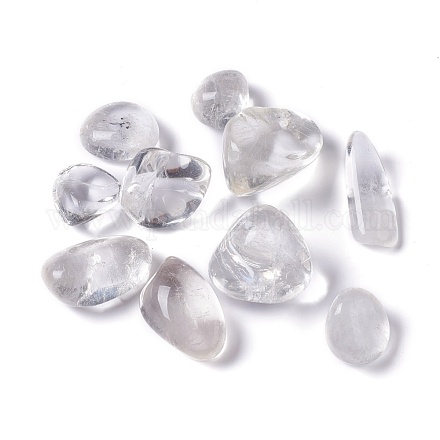 Perlas de cristal de cuarzo natural G-O188-10-1