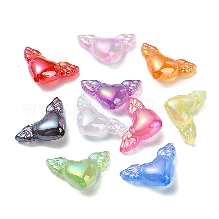 Perline acrilico jelly imitato X1-OACR-E033-07-1