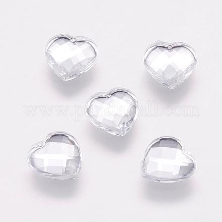 Cabochons de acrílico del Diamante de imitación de Taiwán ACRT-G022-12mm-02-1