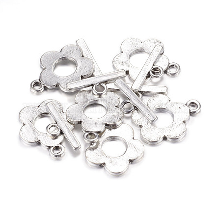 Tibetan Silver Toggle Clasps LF0541Y-NF-1