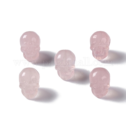Naturale perle di quarzo rosa G-I352-14-1