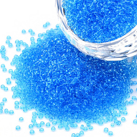 15/0 Transparent Czech Glass Seed Beads SEED-N004-004-04-1