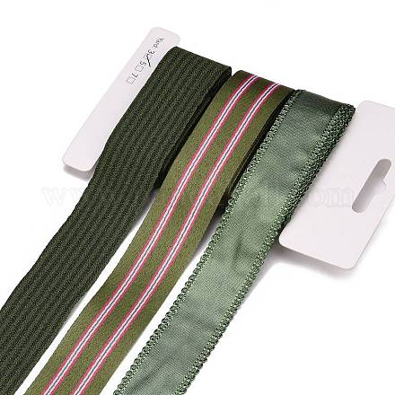9 Yards 3 Styles Polyester Ribbon SRIB-A014-D03-1