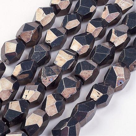 Non-magnetic Synthetic Hematite Beads Strands G-F429-03-1
