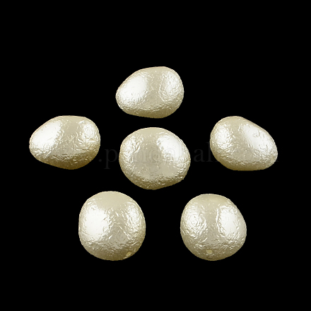 Imitation Pearl Acrylic Beads OACR-S002-06-1