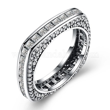 Vintage thai 925 plata esterlina anillos RJEW-BB32014-8-1