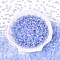 Baking Paint Glass Seed Beads, Rondelle, Royal Blue, 4~5x2mm, Hole: 1mm, about 25000 pcs/1000g